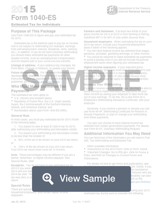 1040-ES Form