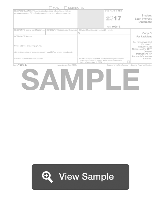 1098-E Form