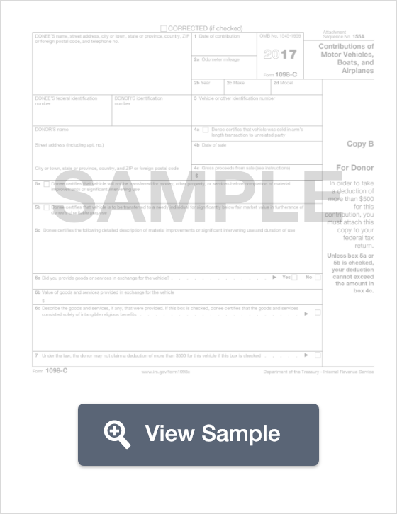 Form 1098-C