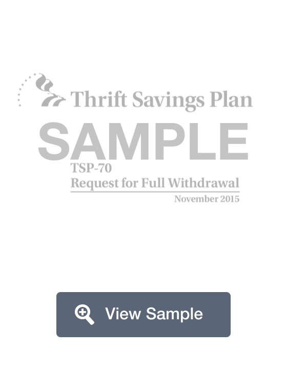 TSP 70 Form