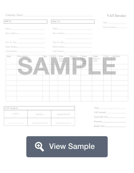 VAT Invoice